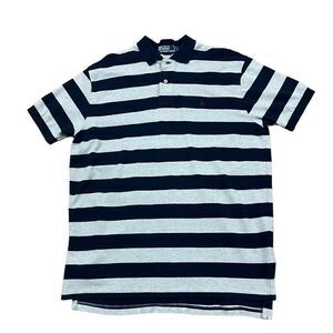 Vintage Small Pony Polo Ralph Lauren Striped Polo Fitted Men's L